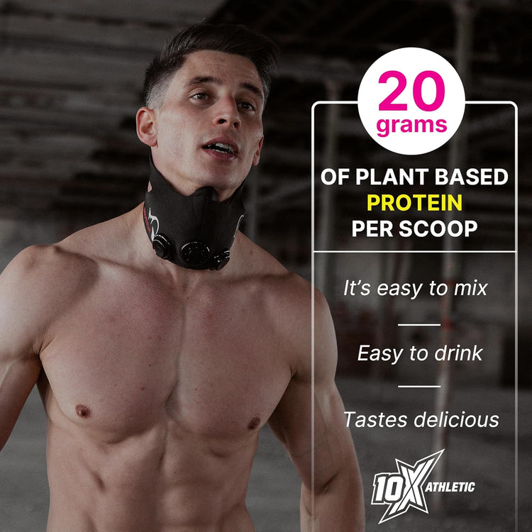 10X Athletic Vegan Protein 540g Chocolate Strawberry