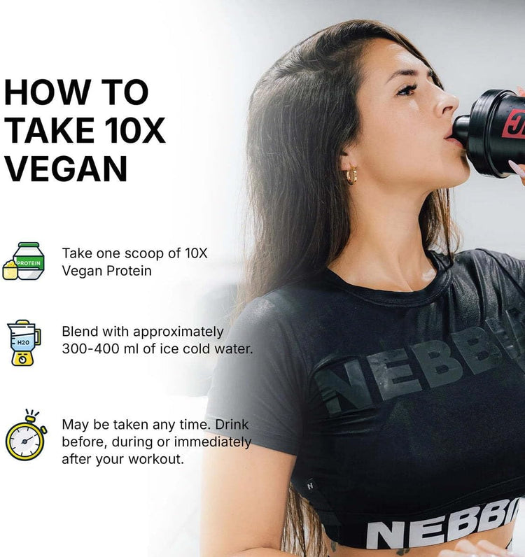 10X Athletic Vegan Protein 540g Chocolate Strawberry