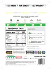 10X Athletic Vegan Protein 540g Strawberry Banana