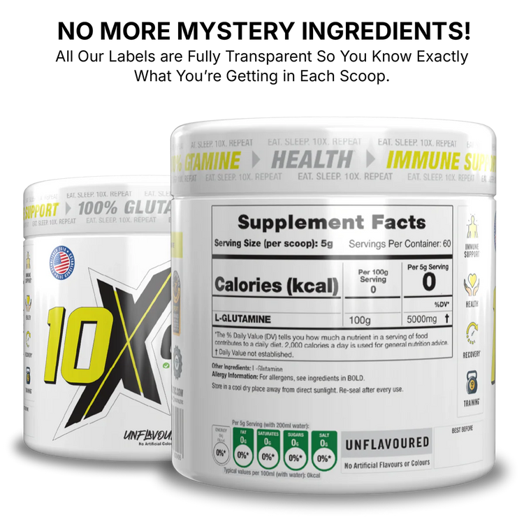 10X Athletic GLUT+ 300g