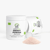 Energy Powder (Yuzu Flavor) – Sugar-Free Energy + Electrolytes | Caffeine + L-Theanine | Vegan, 120g | Made in USA