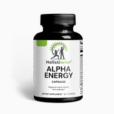 Alpha Energy – Men's Vitality Support Supplement | 90 Capsules | With Tribulus, Zinc, Longjack | No Testosterone | Made in USA