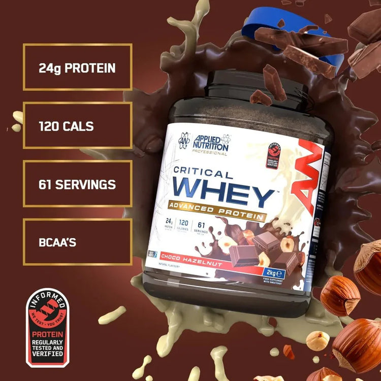 Applied Nutrition Critical Whey 2kg Chocolate Milkshake