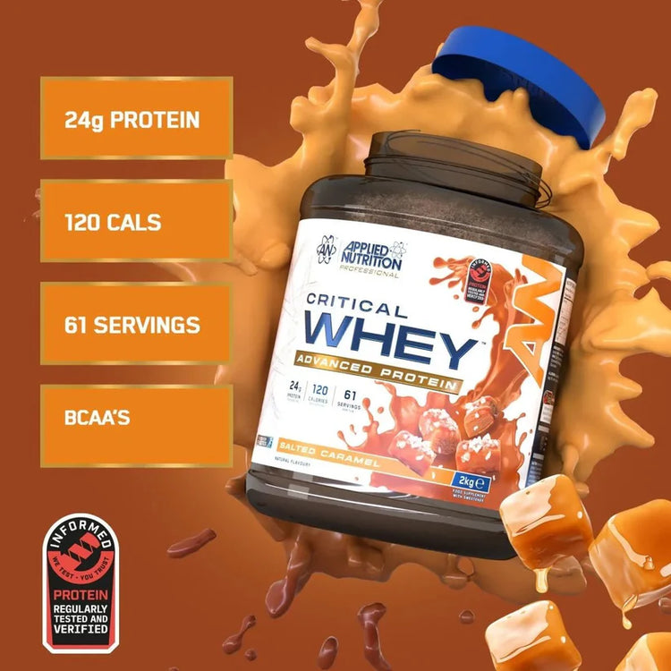 Applied Nutrition Critical Whey 2kg Salted Caramel