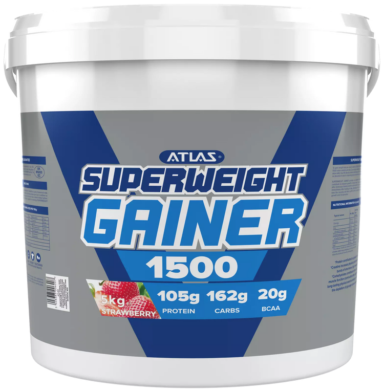 Atlas Superweight Gainer 1500 5kg Strawberry