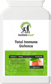 Advanced Immunity Spectrum Capsules – Vitamin C with 19 Plant Extracts, Probiotics, Minerals & Reishi Mushroom