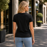 Essential Crew Neck T-Shirt – Black | 100% Cotton | 160 GSM | Regular Fit
