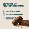 MyProtein Protein Brownie 12x75g Chocolate Chip