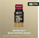 Optimum Nutrition Gold Standard Pre-Workout Shot 12x60ml Mixed Berry
