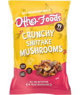 Other Foods Mushroom Crisps 8x40g Crunchy Shiitake Mushrooms