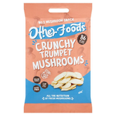 Other Foods Mushroom Crisps 8x40g Crunchy Trumpet Mushrooms