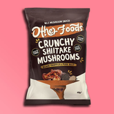 Other Foods Mushroom Crisps 8x40g Crunchy Shiitake Truffle Mushrooms