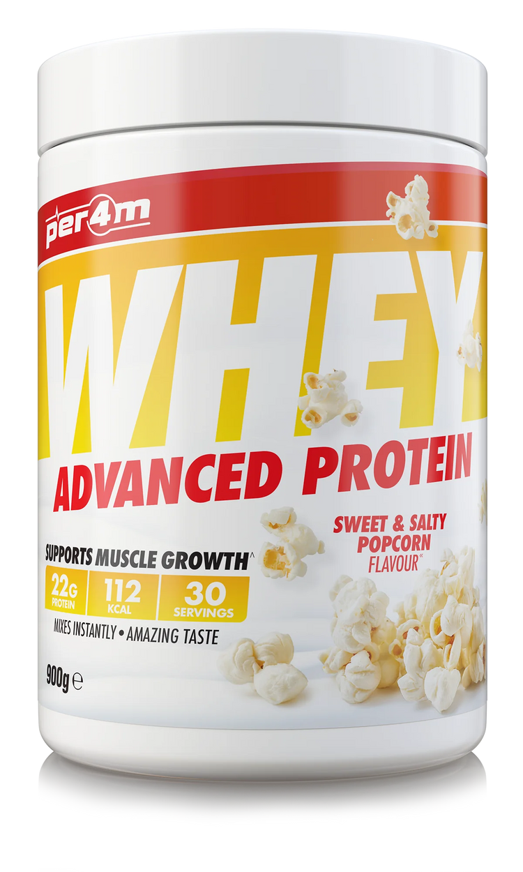 Per4m Advanced Whey Protein 900g Sweet & Salty Popcorn