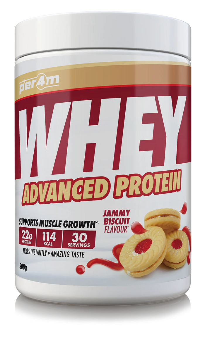 Per4m Advanced Whey Protein 900g Jammy Biscuit