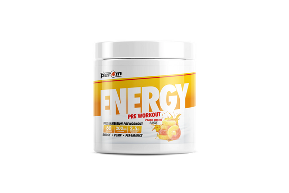 Per4m Energy Pre Workout 390g Peach Sweets
