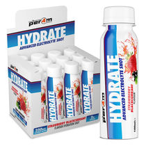 Per4m Hydrate Advanced Electrolyte Shot 12x100ml Strawberry Blackcurrant