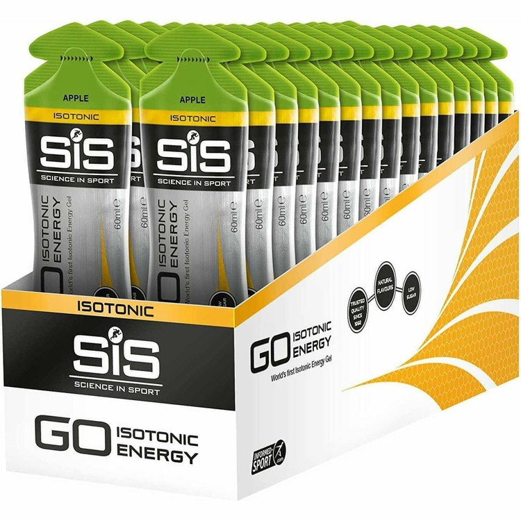 SIS Isotonic Gels 30x60ml Apple
