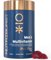 Nutriburst Men's Multivitamin 60 Gummies Wild Berry