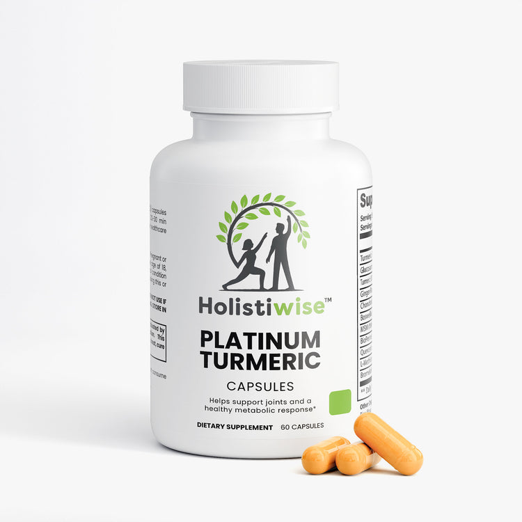 Platinum Turmeric Complex – Joint & Mobility Support with Curcumin, Boswellia & BioPerine®