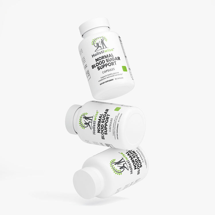 Normal Blood Sugar Support – Natural Glucose & Insulin Support | 60 Capsules | Non-GMO | US Made