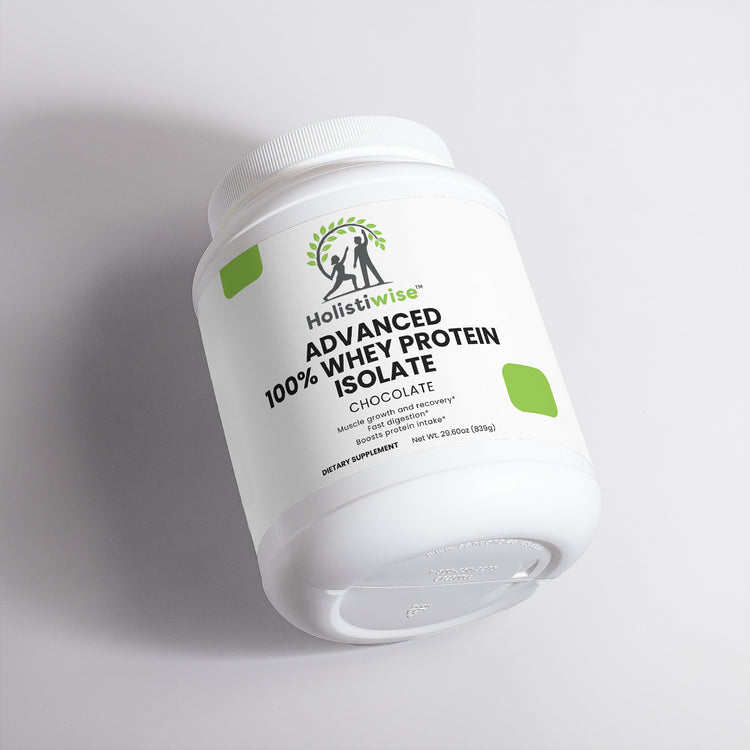 Advanced 100% Whey Protein Isolate – Chocolate | 22g Protein | Non-GMO | Post-Workout | 2lb
