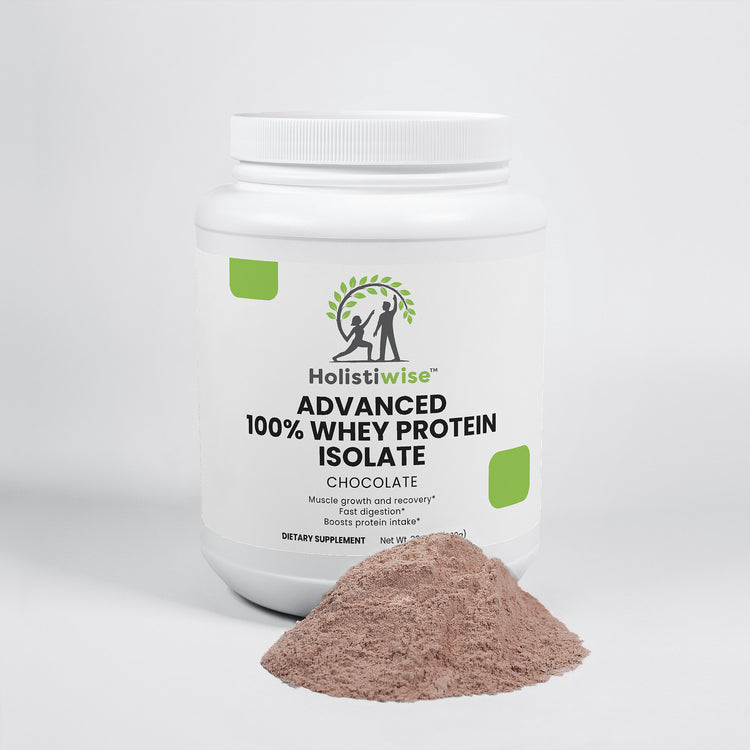 Advanced 100% Whey Protein Isolate – Chocolate | 22g Protein | Non-GMO | Post-Workout | 2lb