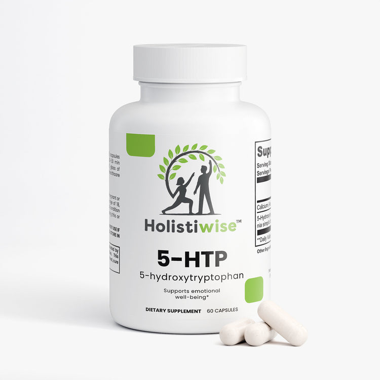 5-HTP – Natural Serotonin Support | Mood, Sleep & Appetite Balance | 60 Capsules | Made in USA