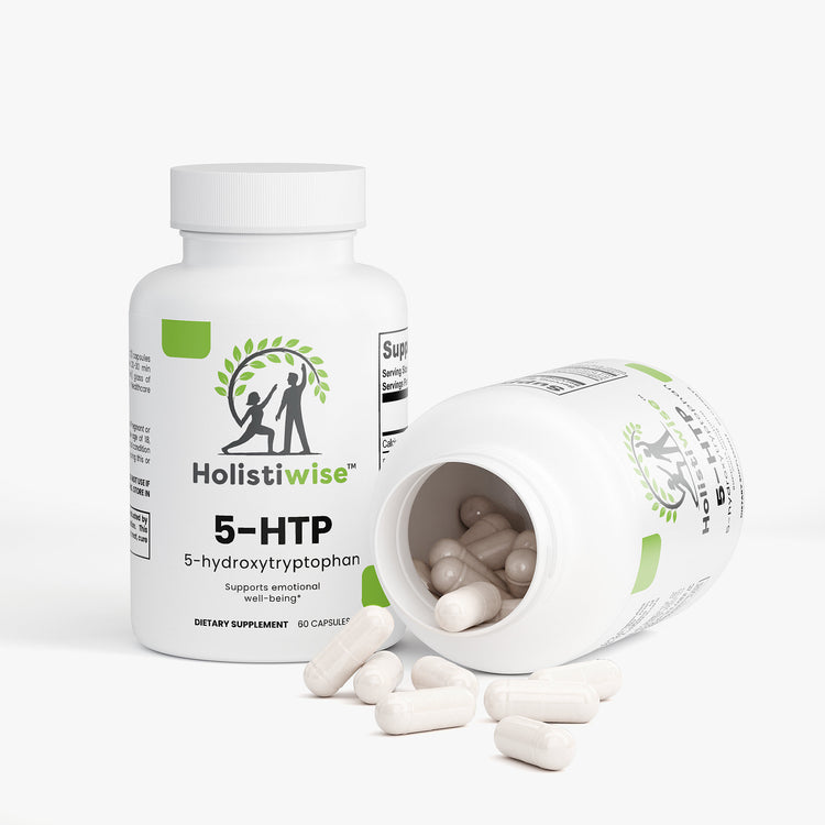 5-HTP – Natural Serotonin Support | Mood, Sleep & Appetite Balance | 60 Capsules | Made in USA