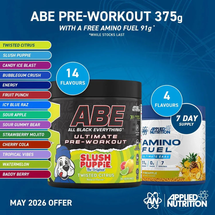 Applied Nutrition ABE (All Black Everything) 375g Sour Apple