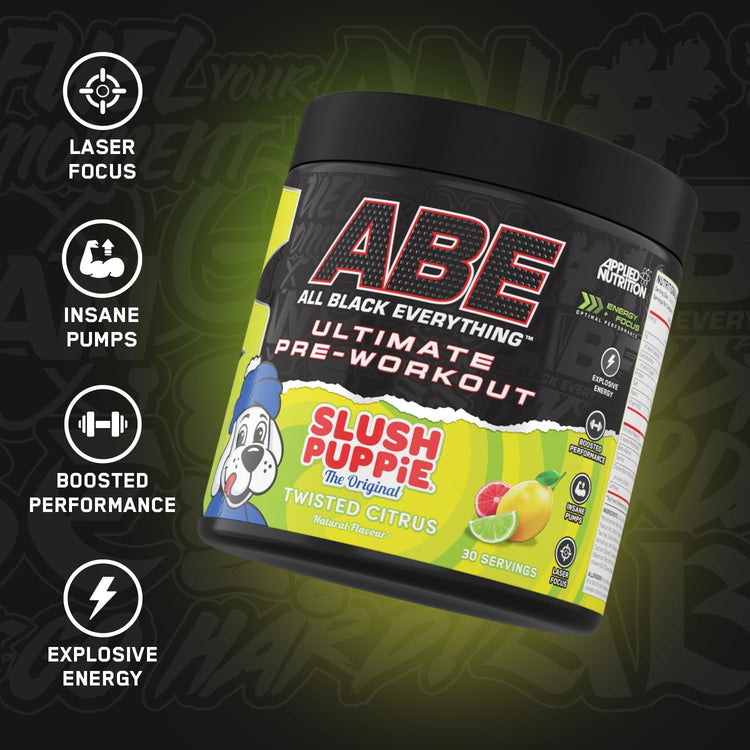 Applied Nutrition ABE (All Black Everything) 375g Slush Puppie Twisted Citrus