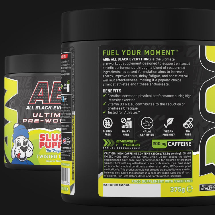 Applied Nutrition ABE (All Black Everything) 375g Slush Puppie Twisted Citrus