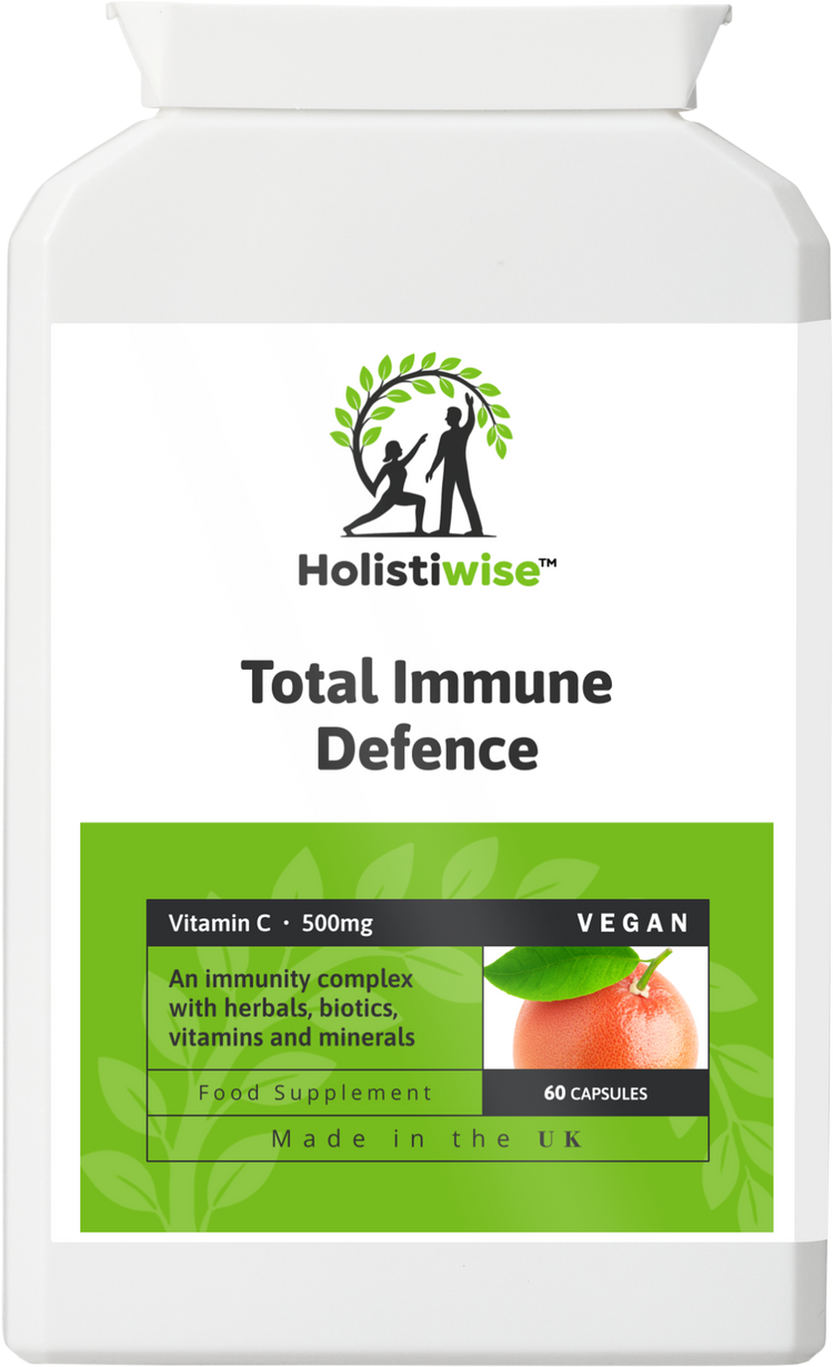 Advanced Immunity Spectrum Capsules – Vitamin C with 19 Plant Extracts, Probiotics, Minerals & Reishi Mushroom