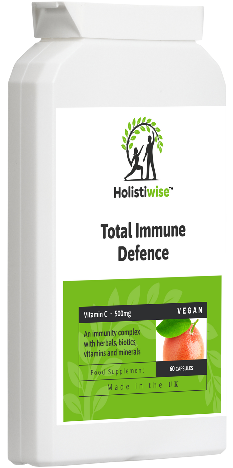 Advanced Immunity Spectrum Capsules – Vitamin C with 19 Plant Extracts, Probiotics, Minerals & Reishi Mushroom