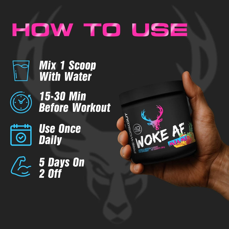 Bucked Up Woke AF 260g Miami
