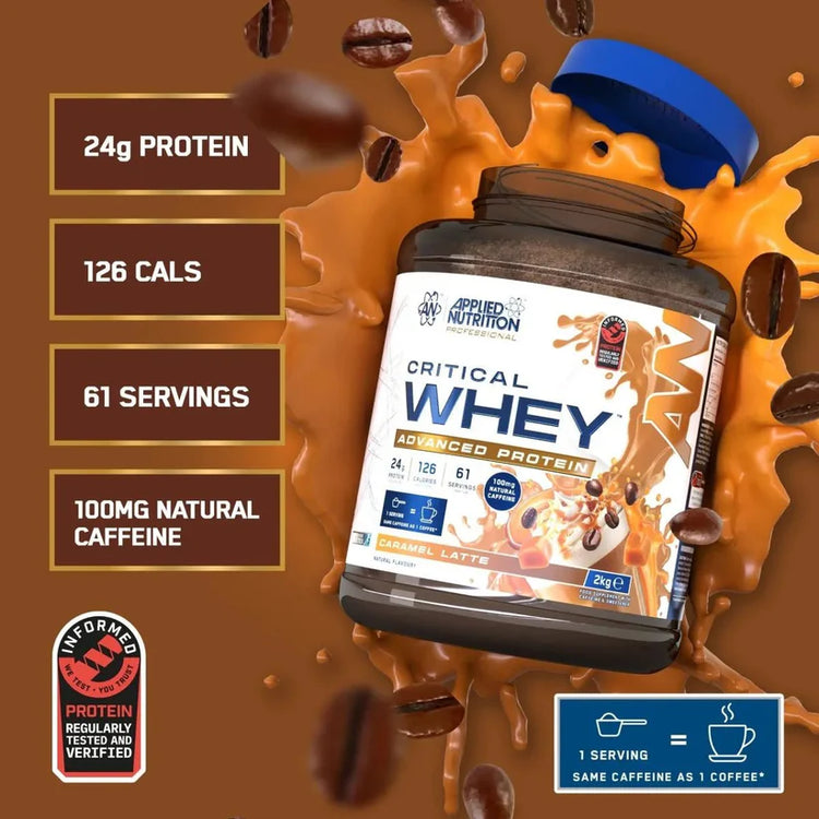 Applied Nutrition Critical Whey 2kg Caramel Latte