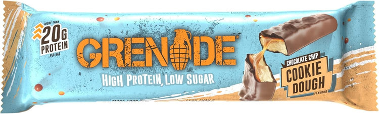 Grenade Protein Bar 12x60g Chocolate Chip Cookie Dough