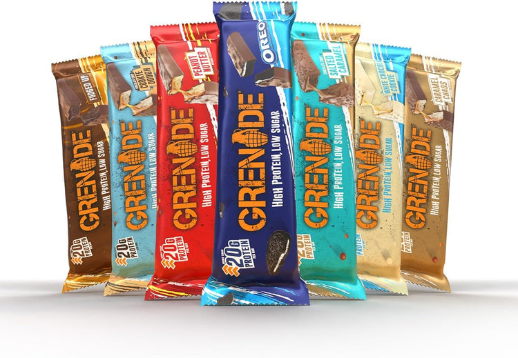 Grenade Protein Bar 12x60g Chocolate Chip Cookie Dough