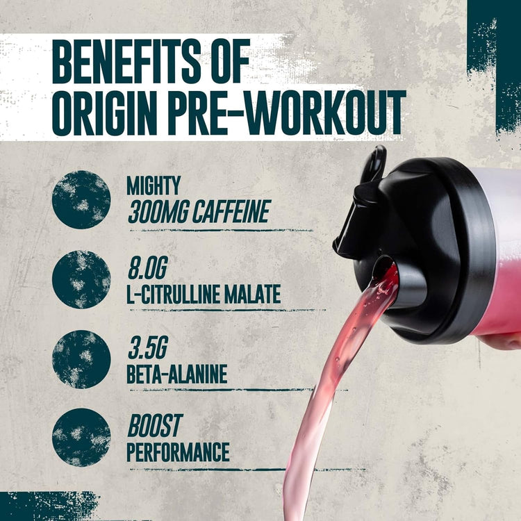 MyProtein Origin Pre-Workout 600g Strawberry Laces