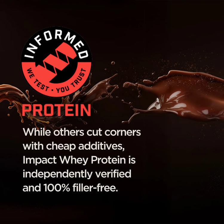 MyProtein Impact Isolate Whey Protein 2.5kg Banana