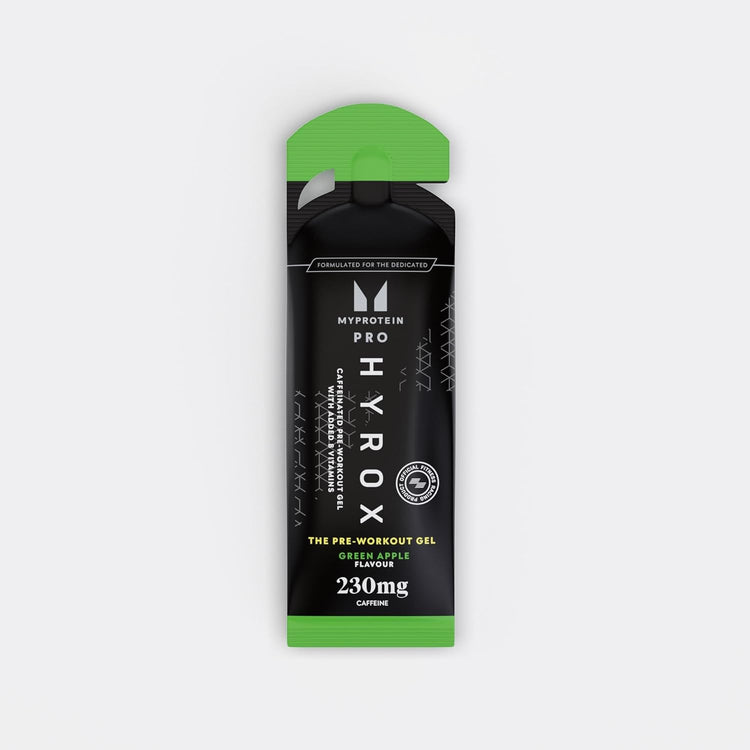 MyProtein THE Pre Workout Gel (HYROX Edition) 12 x 50g Green Apple