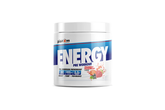 Per4m Energy Pre Workout 390g Strawberry Blackcurrant