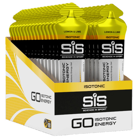 SIS Isotonic Gels 30x60ml Lemon & Lime