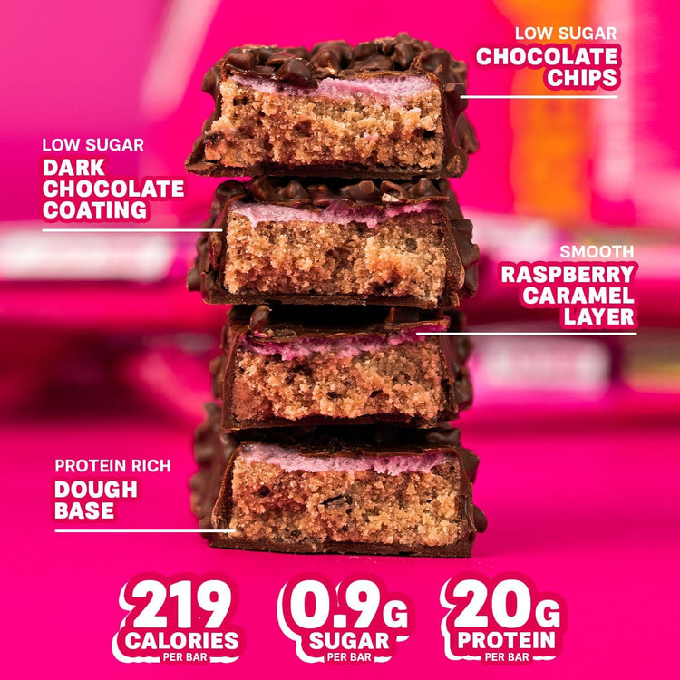 Grenade Protein Bar 12x60g Dark Chocolate Raspberry