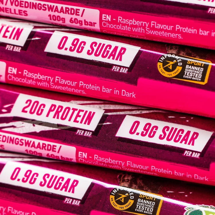 Grenade Protein Bar 12x60g Dark Chocolate Raspberry