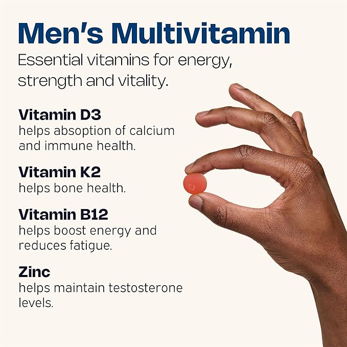 Nutriburst Men's Multivitamin 60 Gummies Wild Berry