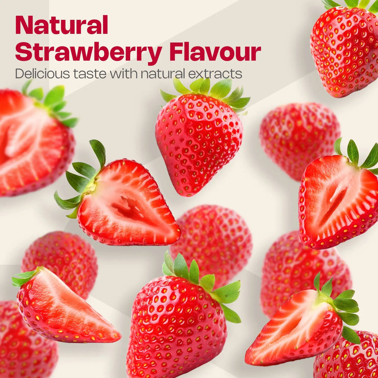Nutriburst Hair, Skin & Nails 60 Gummies Strawberry