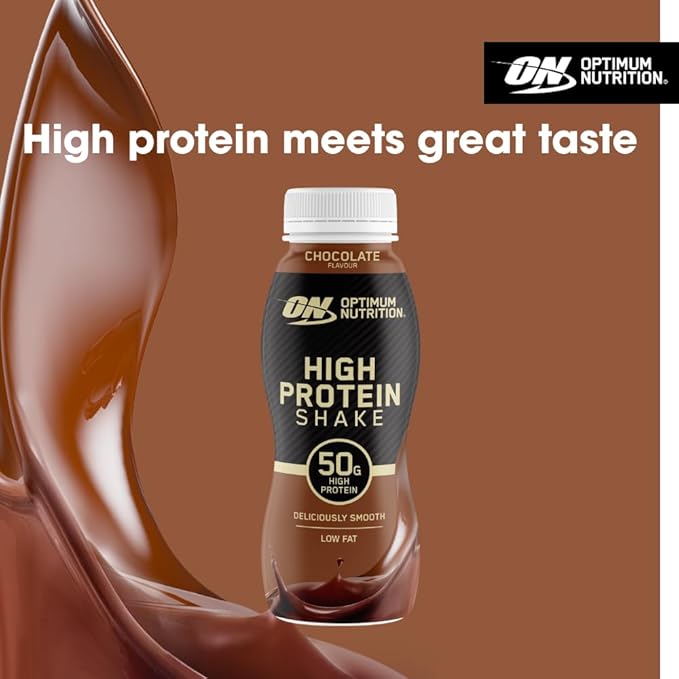 Optimum Nutrition Protein Shake 12x500ml Chocolate